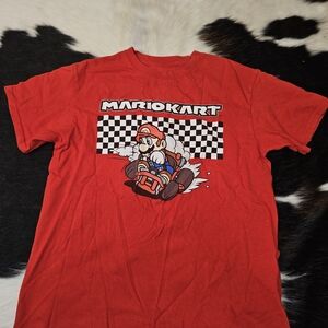 Mario Kart Kids Red Short Sleeve Tee